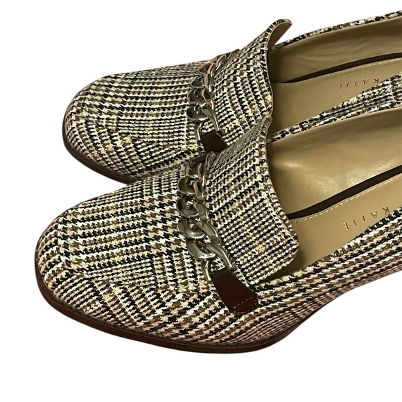 Kelly & Katie Brown Houndstooth Loafers - Picture 9 of 13